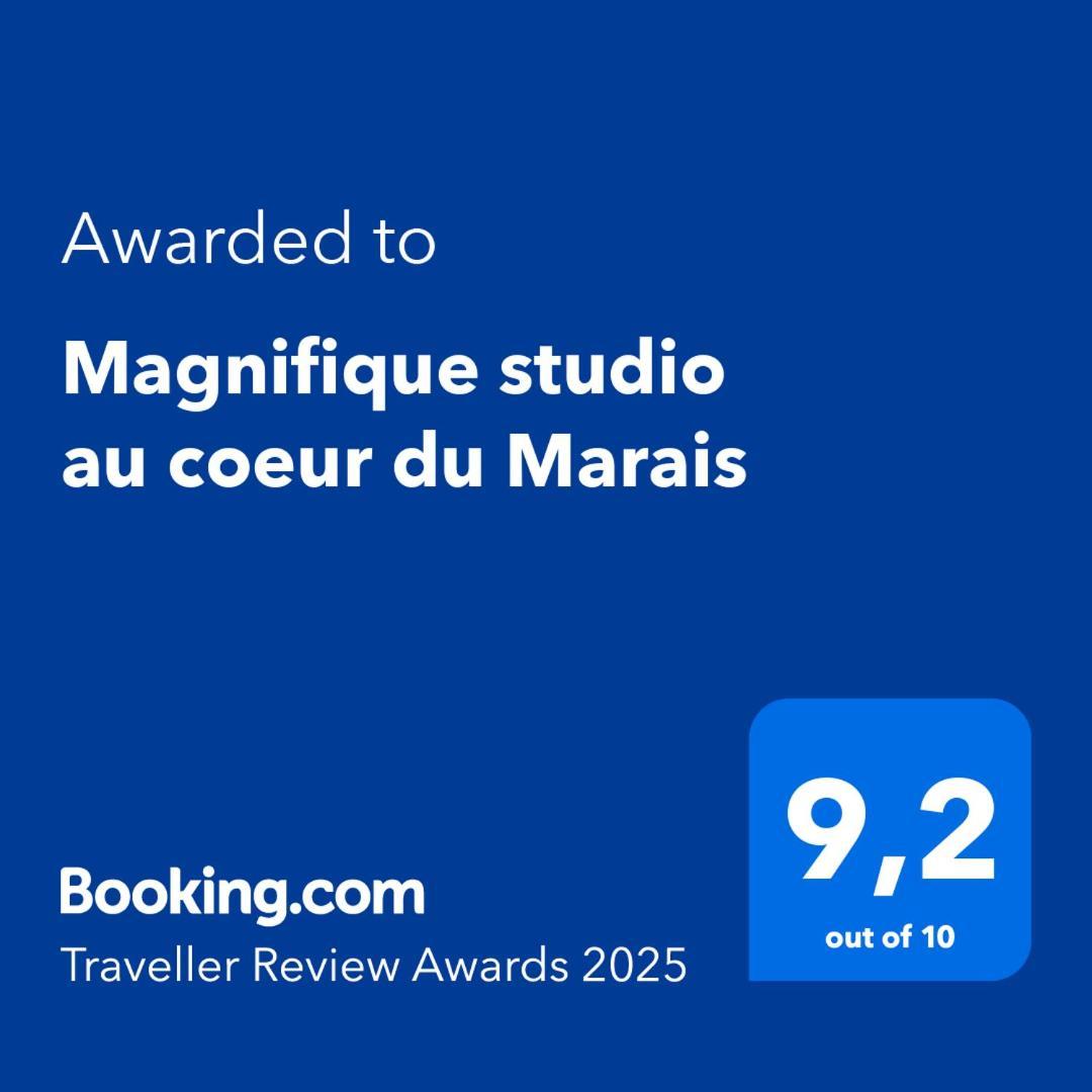 Magnifique Studio Au Coeur Du Marais Paris Eksteriør bilde